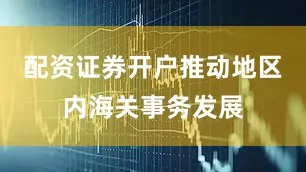 配资证券开户推动地区内海关事务发展