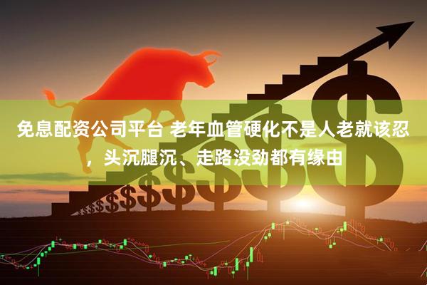 免息配资公司平台 老年血管硬化不是人老就该忍，头沉腿沉、走路没劲都有缘由